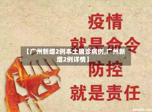 【广州新增2例本土确诊病例,广州新增2例详情】-第3张图片