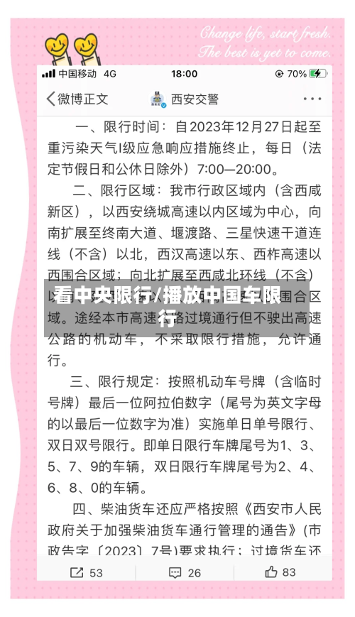 看中央限行/播放中国车限行-第3张图片