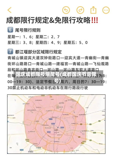 国庆成都限号限尾号(成都国庆节后限号)-第2张图片