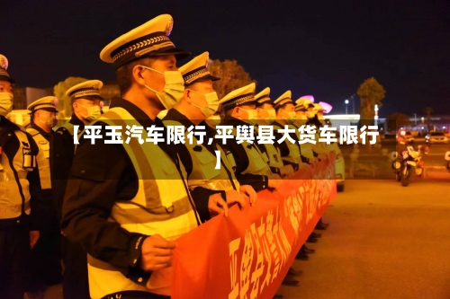 【平玉汽车限行,平舆县大货车限行】-第2张图片