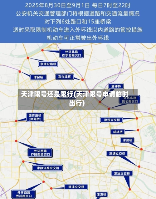 天津限号还是限行(天津限号申请临时出行)-第2张图片