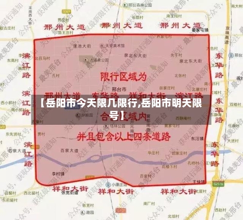 【岳阳市今天限几限行,岳阳市明天限号】-第2张图片