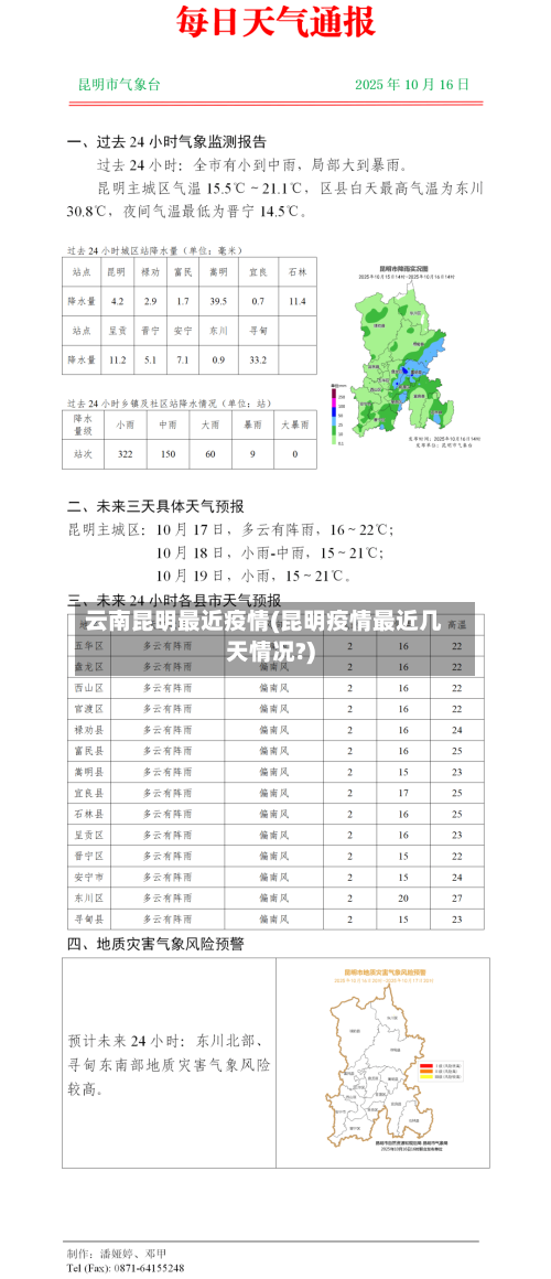 云南昆明最近疫情(昆明疫情最近几天情况?)-第3张图片