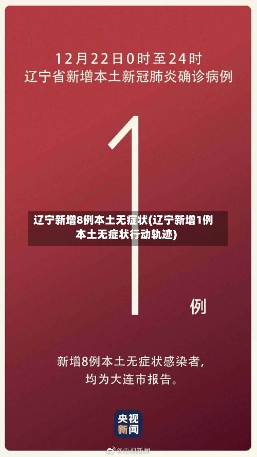 辽宁新增8例本土无症状(辽宁新增1例本土无症状行动轨迹)-第3张图片