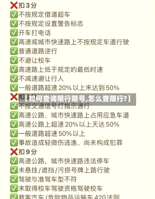 【如何查询限行限号,怎么查限行?】-第2张图片