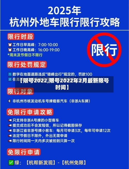 【限号2022,限号2022年2月最新限号时间】