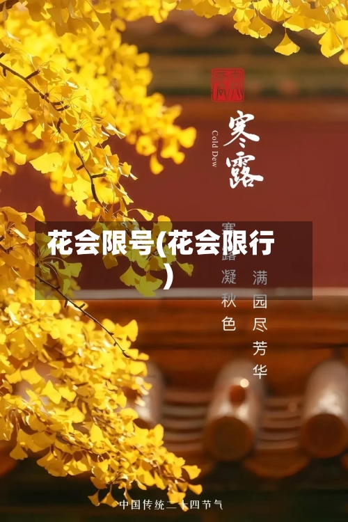花会限号(花会限行)
