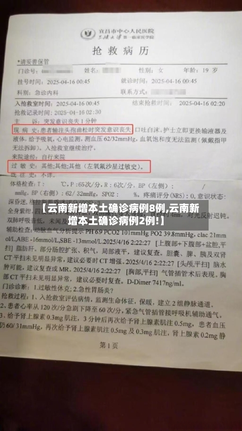 【云南新增本土确诊病例8例,云南新增本土确诊病例2例!】-第3张图片