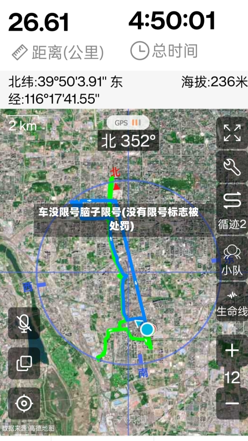 车没限号脑子限号(没有限号标志被处罚)-第2张图片