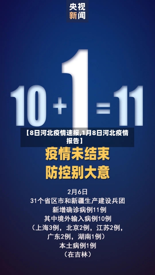 【8日河北疫情速报,1月8日河北疫情报告】