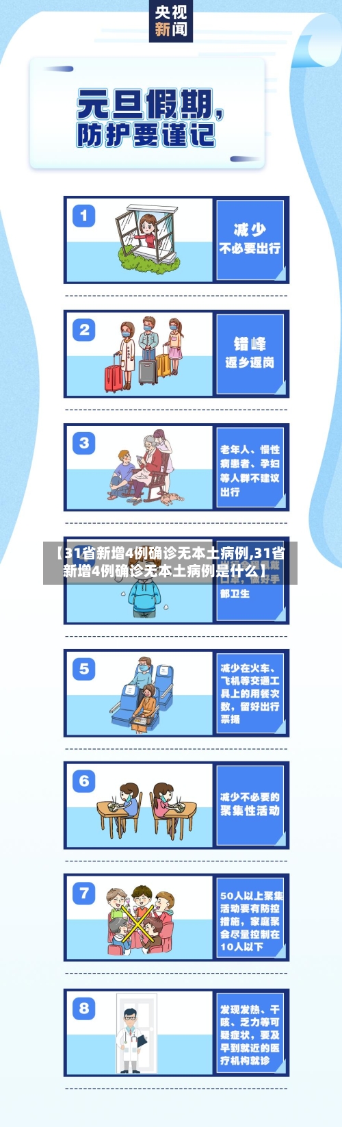 【31省新增4例确诊无本土病例,31省新增4例确诊无本土病例是什么】