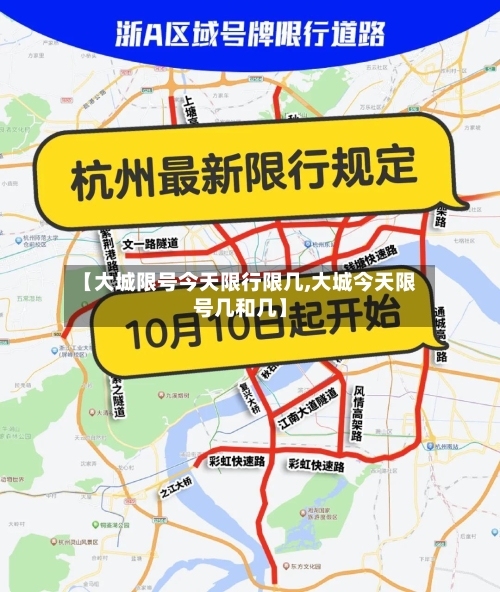 【大城限号今天限行限几,大城今天限号几和几】