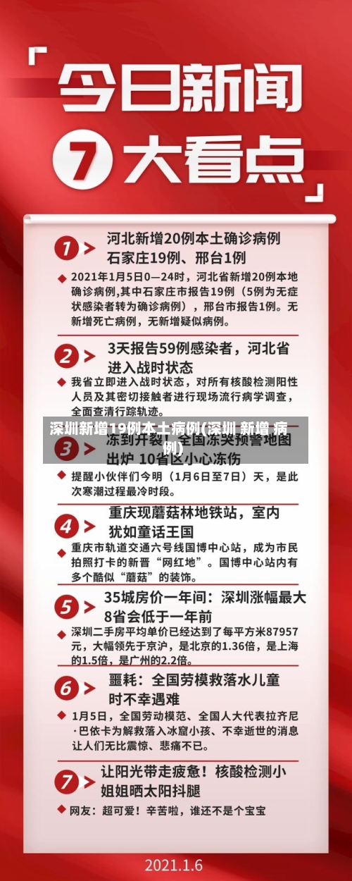 深圳新增19例本土病例(深圳 新增 病例)