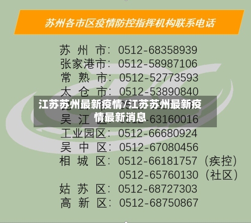 江苏苏州最新疫情/江苏苏州最新疫情最新消息-第2张图片