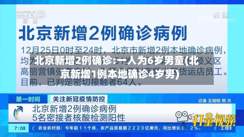 北京新增2例确诊:一人为6岁男童(北京新增1例本地确诊4岁男)-第2张图片