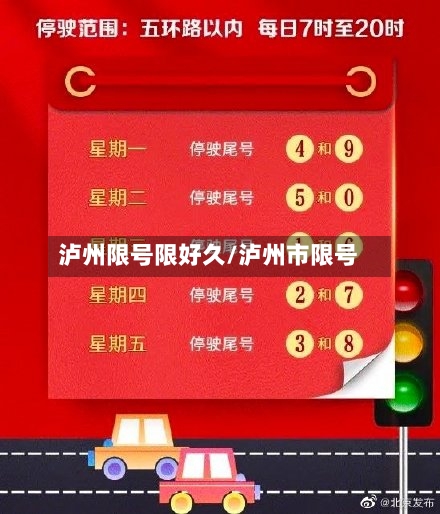 泸州限号限好久/泸州市限号-第3张图片