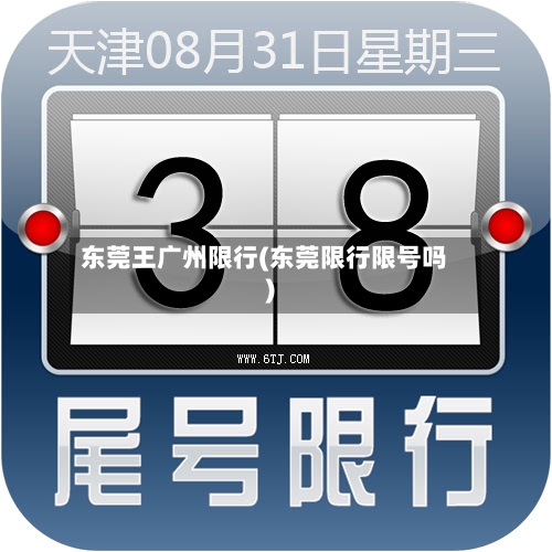 东莞王广州限行(东莞限行限号吗)