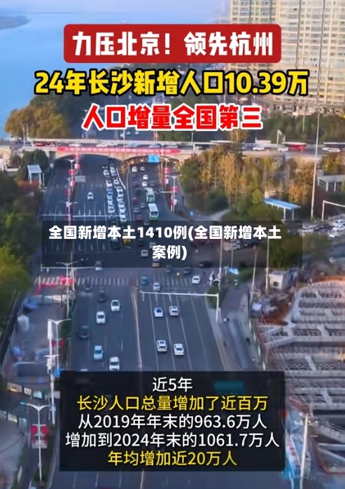 全国新增本土1410例(全国新增本土案例)