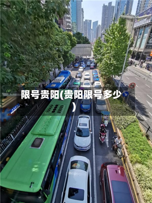 限号贵阳(贵阳限号多少)-第2张图片