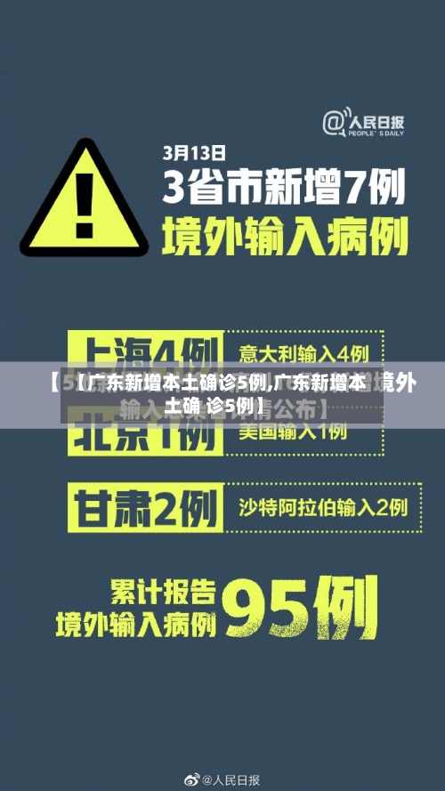 【广东新增本土确诊5例,广东新增本土确 诊5例】
