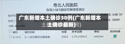 广东新增本土确诊30例(广东新增本土确诊最新)-第2张图片