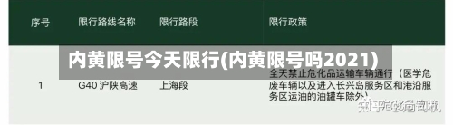 内黄限号今天限行(内黄限号吗2021)-第3张图片