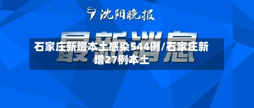 石家庄新增本土感染544例/石家庄新增27例本土-第3张图片