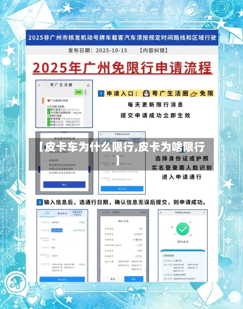 【皮卡车为什么限行,皮卡为啥限行】