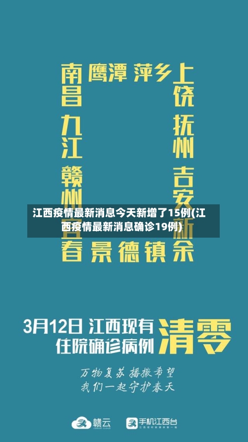 江西疫情最新消息今天新增了15例(江西疫情最新消息确诊19例)-第2张图片