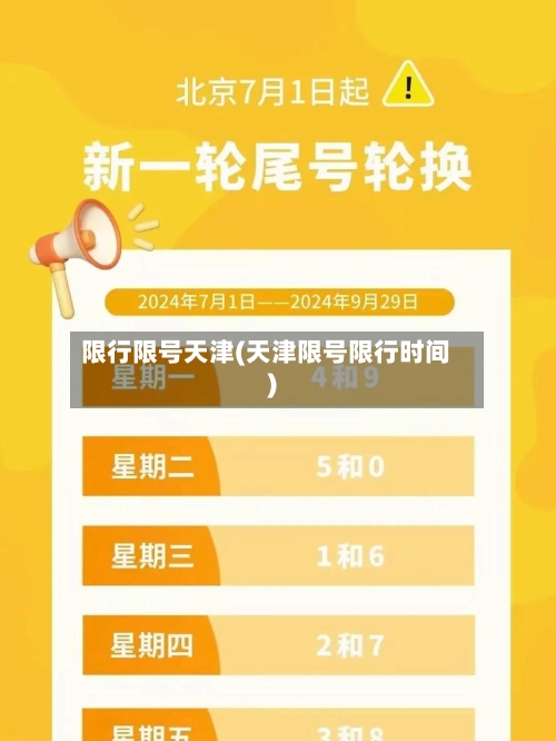 限行限号天津(天津限号限行时间)