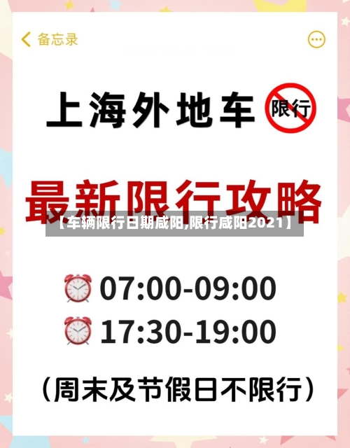【车辆限行日期咸阳,限行咸阳2021】