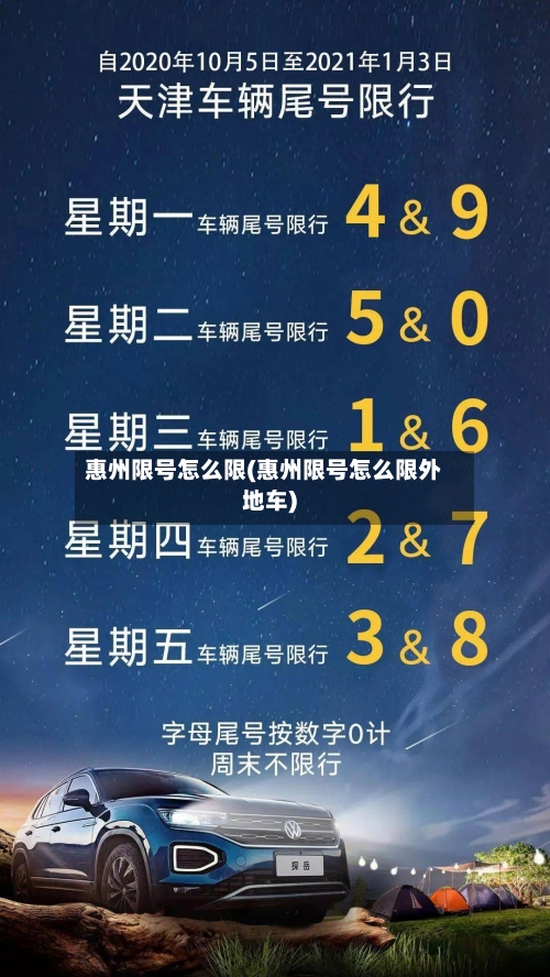 惠州限号怎么限(惠州限号怎么限外地车)
