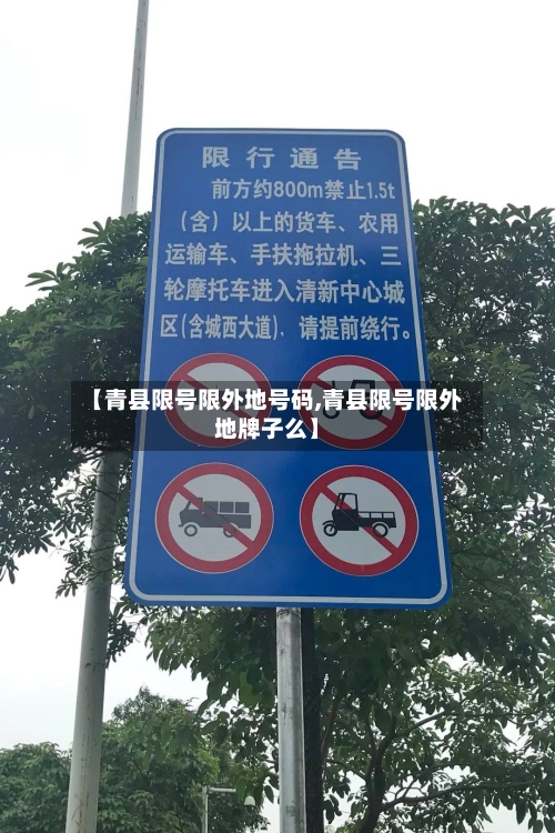 【青县限号限外地号码,青县限号限外地牌子么】