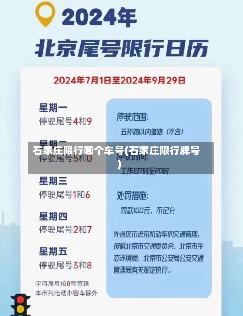 石家庄限行哪个车号(石家庄限行牌号)-第2张图片