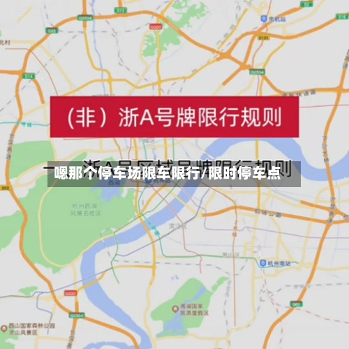 嗯那个停车场限车限行/限时停车点
