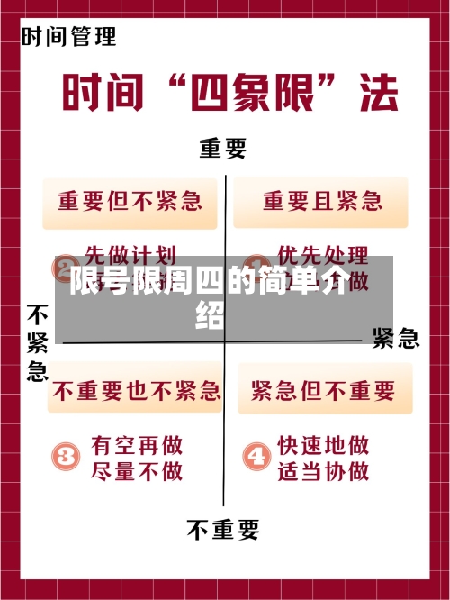 限号限周四的简单介绍