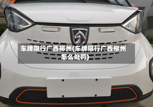 车牌限行广西柳州(车牌限行广西柳州怎么处罚)