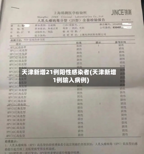 天津新增21例阳性感染者(天津新增1例输入病例)