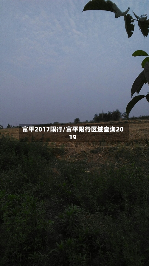 富平2017限行/富平限行区域查询2019-第3张图片
