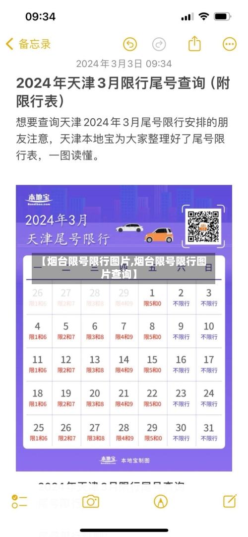 【烟台限号限行图片,烟台限号限行图片查询】-第3张图片