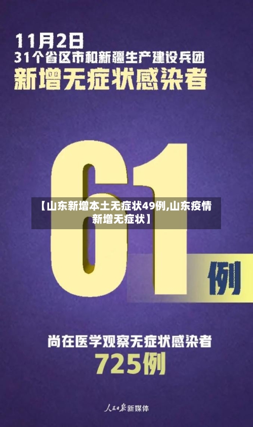 【山东新增本土无症状49例,山东疫情新增无症状】-第2张图片