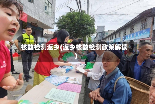 核酸检测返乡(返乡核酸检测政策解读)-第2张图片