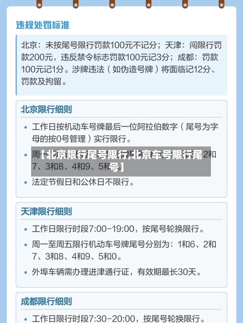 【北京限行尾号限行,北京车号限行尾号】