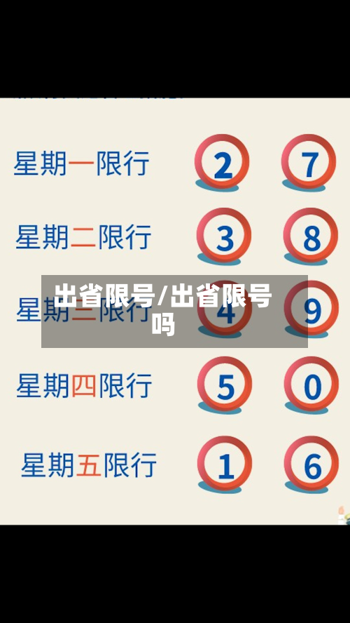 出省限号/出省限号吗-第2张图片
