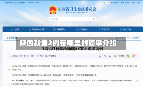 陕西新增2例在哪里的简单介绍-第2张图片