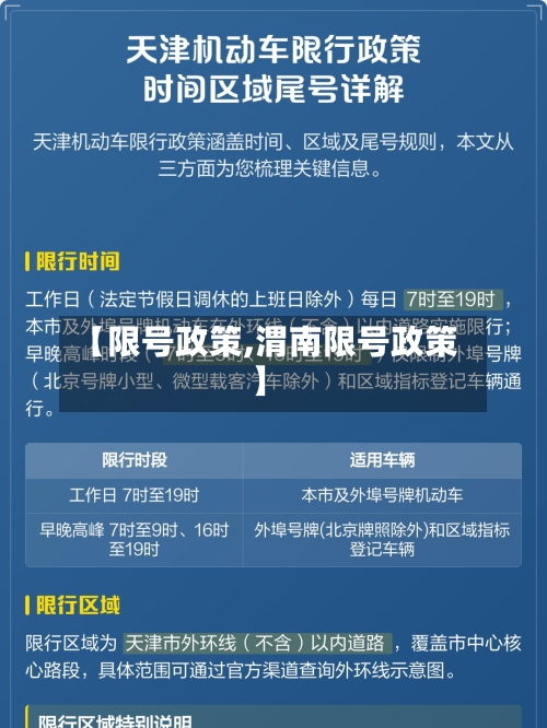 【限号政策,渭南限号政策】-第2张图片