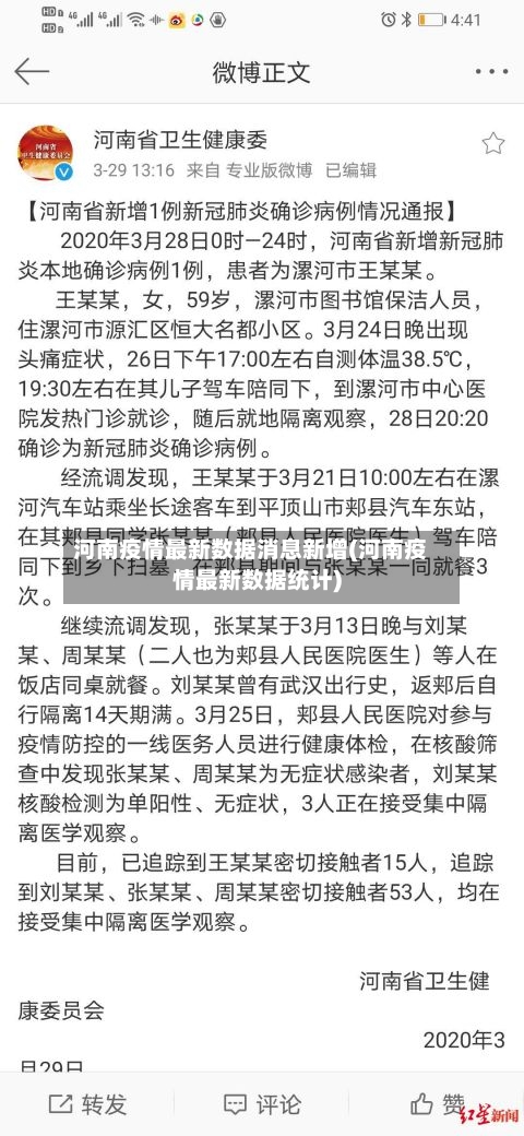 河南疫情最新数据消息新增(河南疫情最新数据统计)-第3张图片