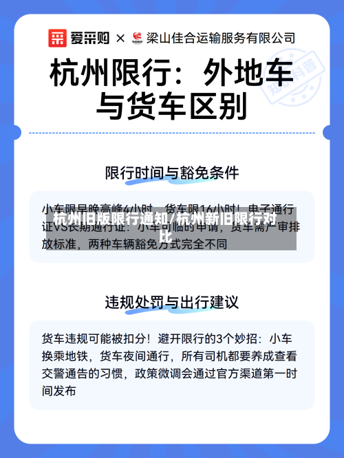 杭州旧版限行通知/杭州新旧限行对比-第2张图片