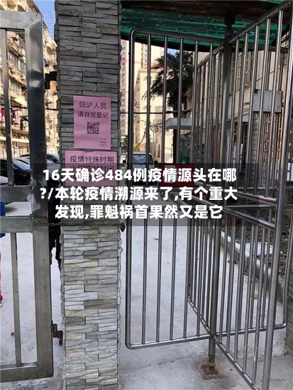 16天确诊484例疫情源头在哪?/本轮疫情溯源来了,有个重大发现,罪魁祸首果然又是它-第2张图片