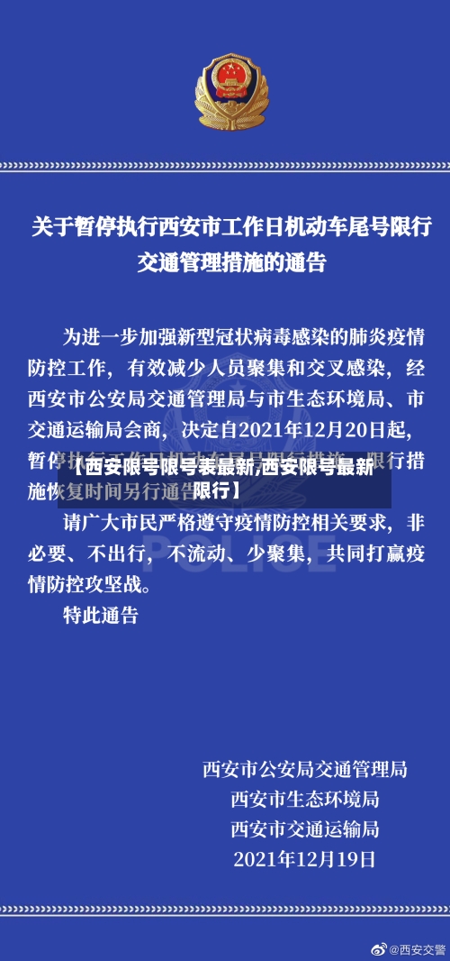 【西安限号限号表最新,西安限号最新限行】-第3张图片